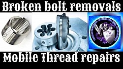 Thread Warrior Mobile Engineering Pty Ltd group #ThreadRepairs #MobileThreadRepairs #BrokenBoltRemoval